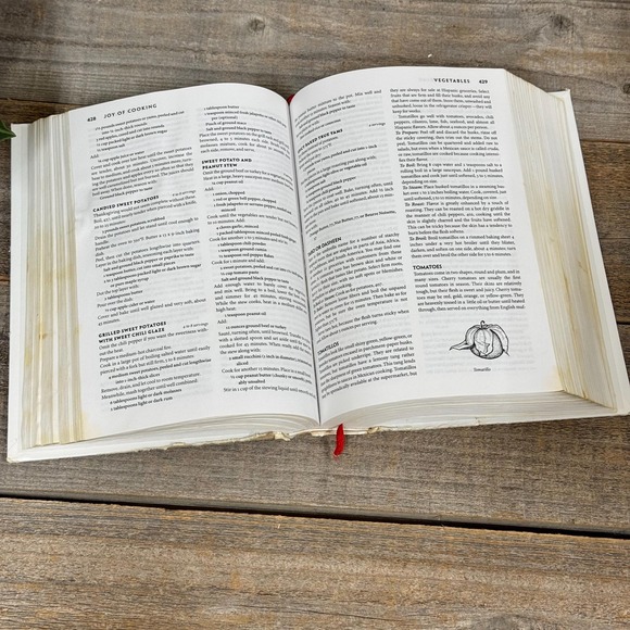 Vintage 1997 Joy of Cooking Cookbook: White Kitchen Decor - Picture 6 of 9